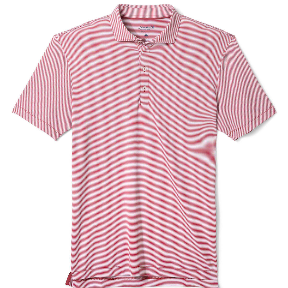 Johnnie-O Men's Lyndonn Striped Performance Polo