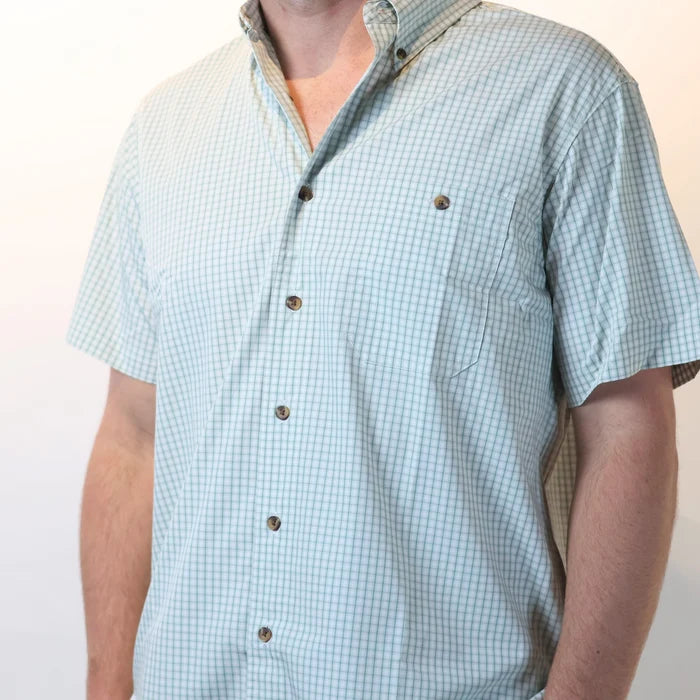 Cowboy Country Club Men's Short Sleeve Button Down
