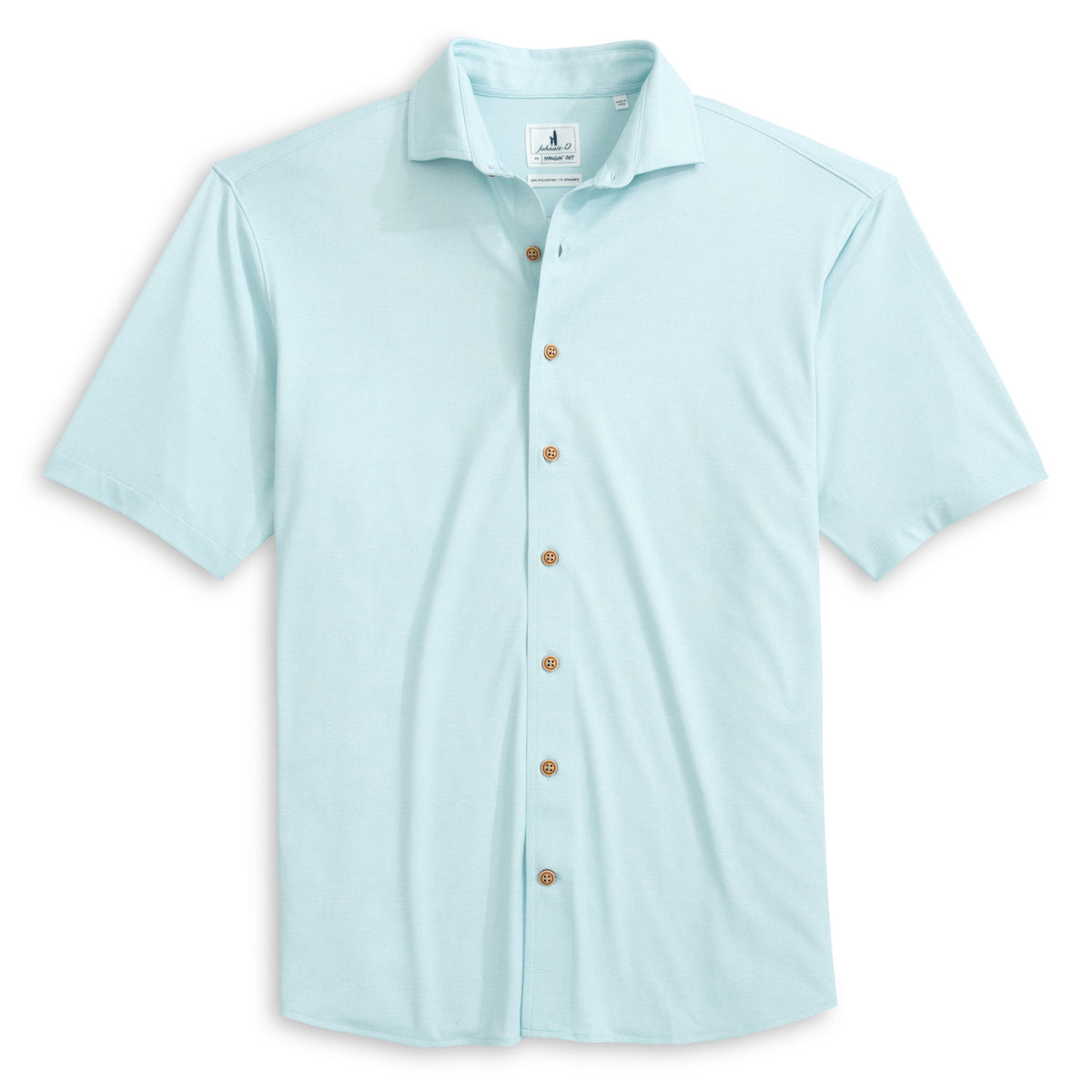 Johnnie-O Men's Breck Hangin’ Out Knit Short Sleeve Button-Up Shirt