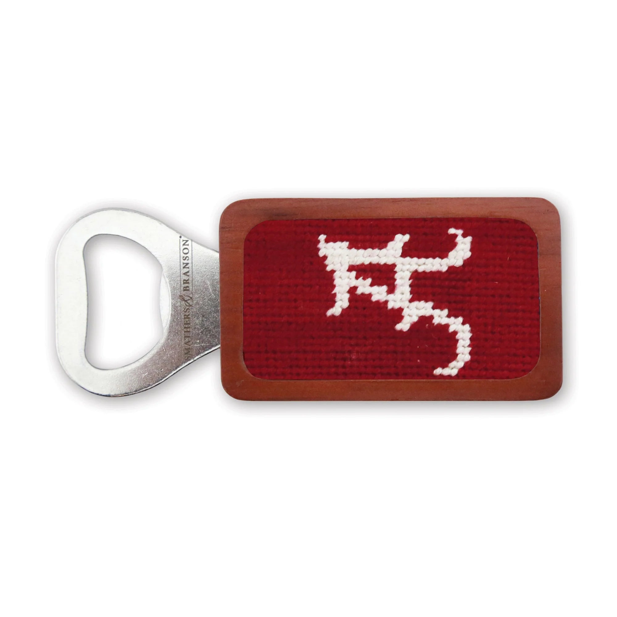 Smathers & Branson Hand-Stitched Bottle Opener