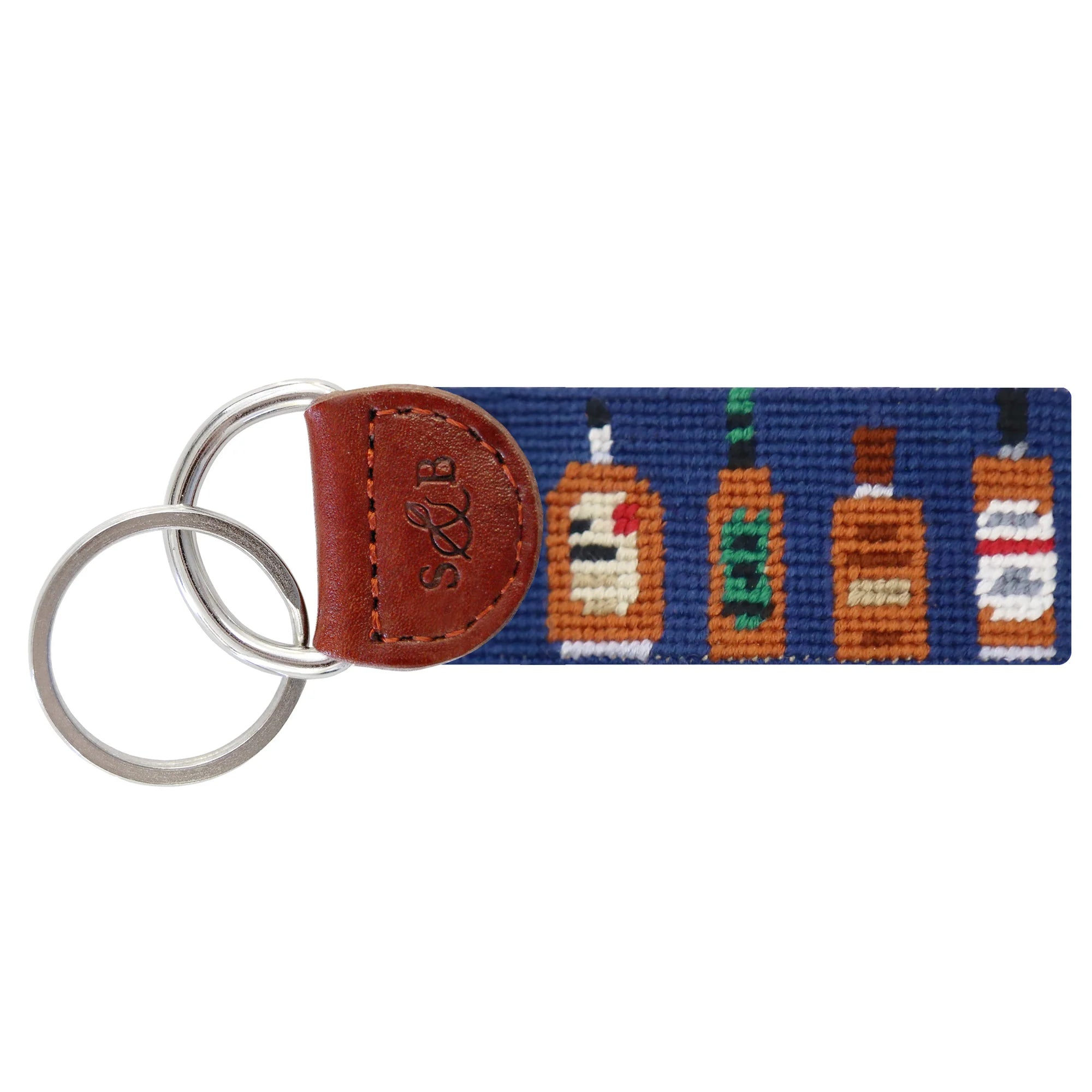 Smathers & Branson Hand-Stitched Key Fobs