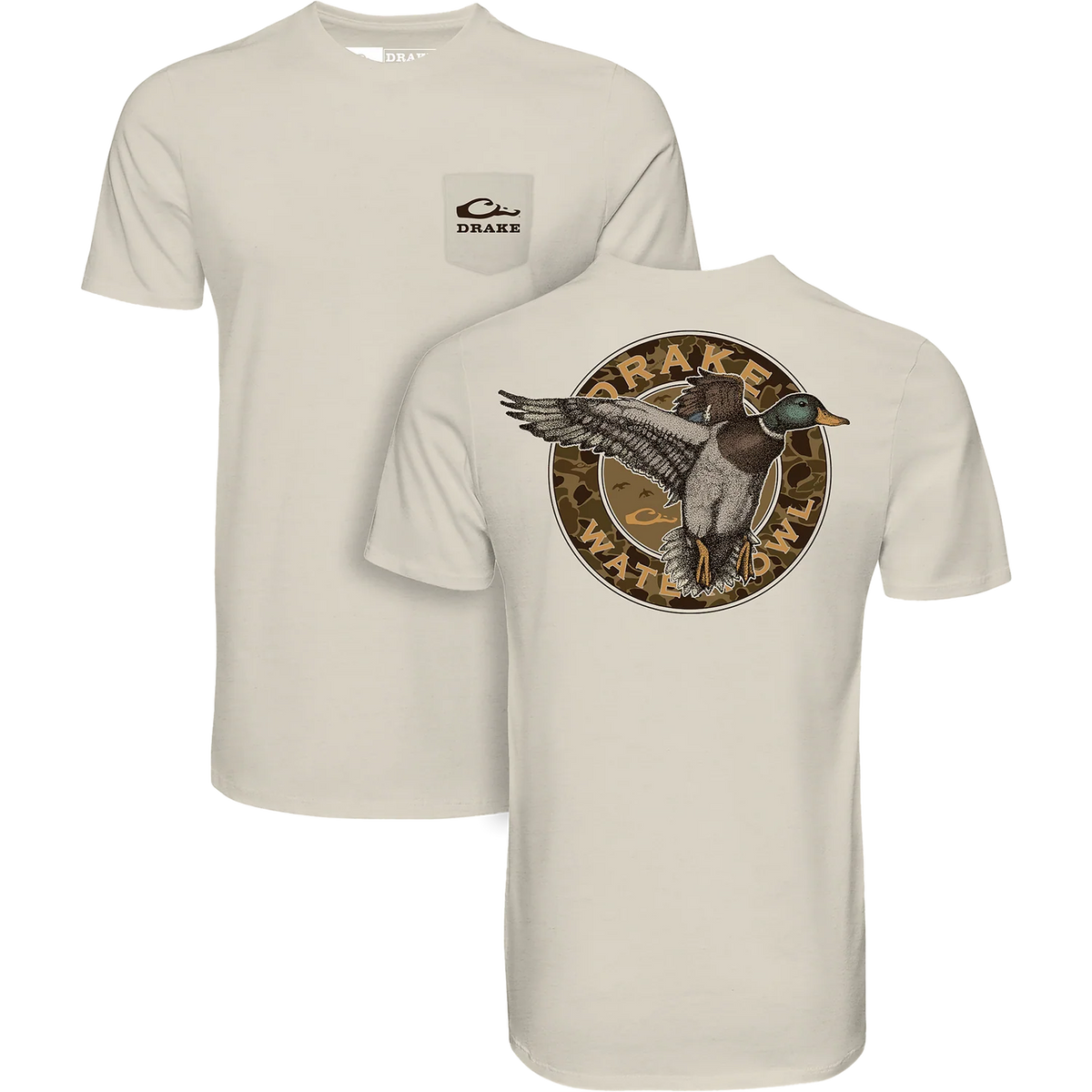 Drake Men's Circle Mallard T-Shirt