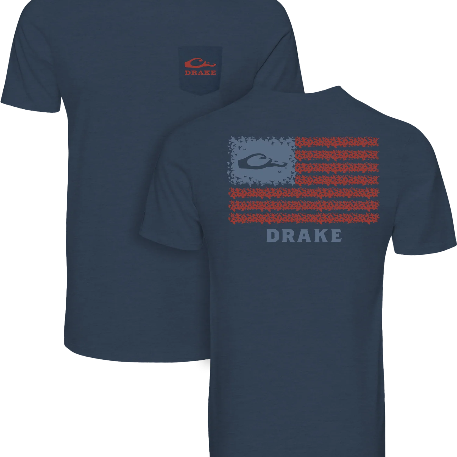 Drake Men's Americana Drake Flag T-Shirt