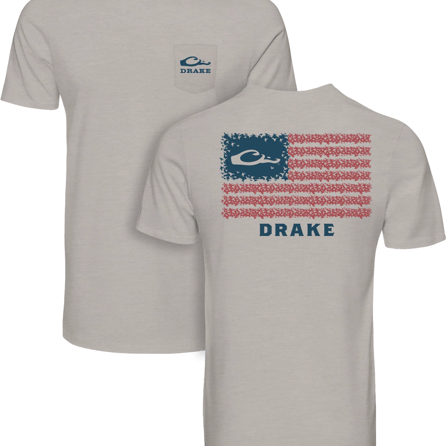 Drake Men's Americana Drake Flag T-Shirt