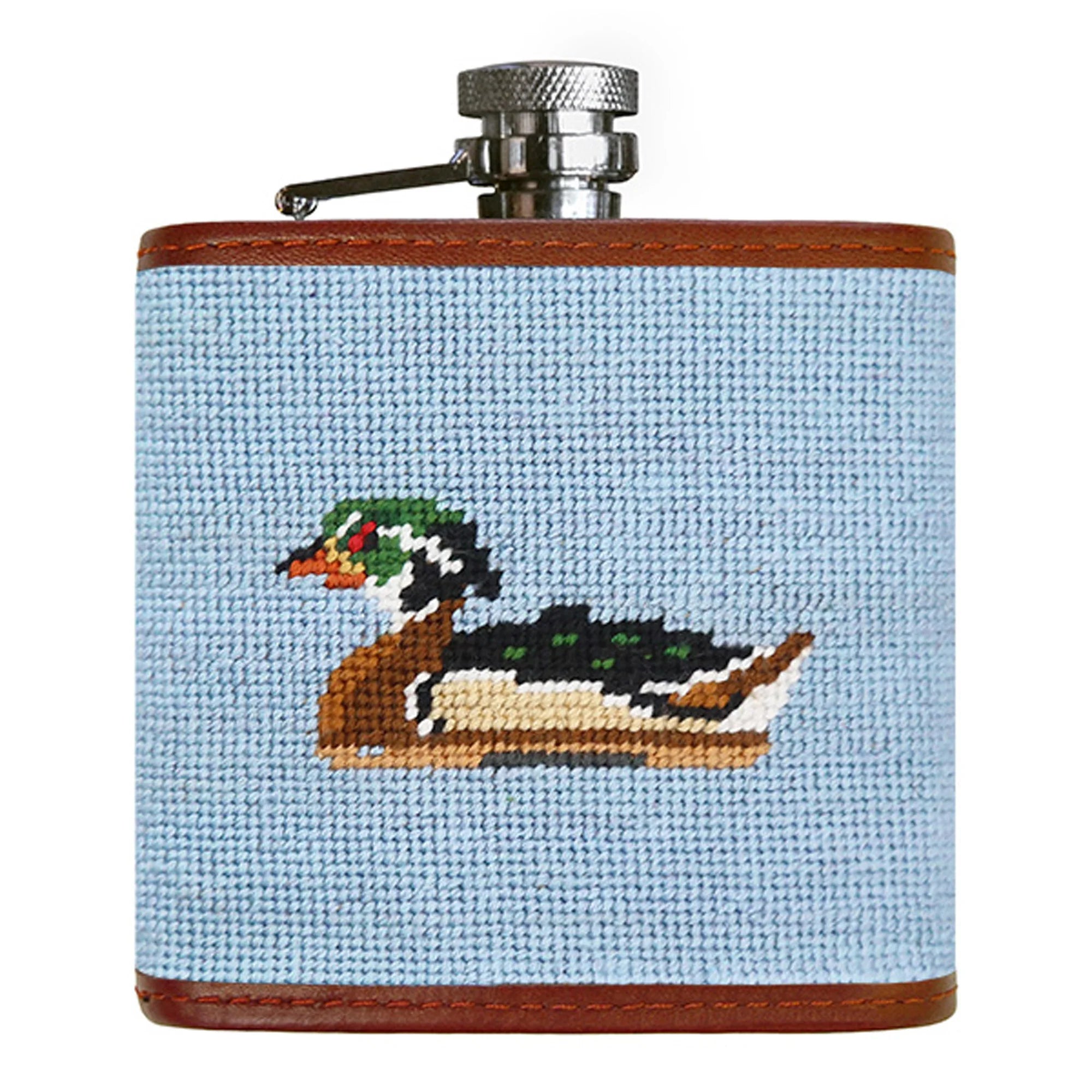Smathers & Branson Hand Stitched Flask