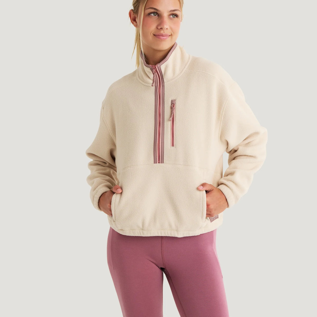 Free Fly Women's Ashridge Fleece Half Zip Pullover