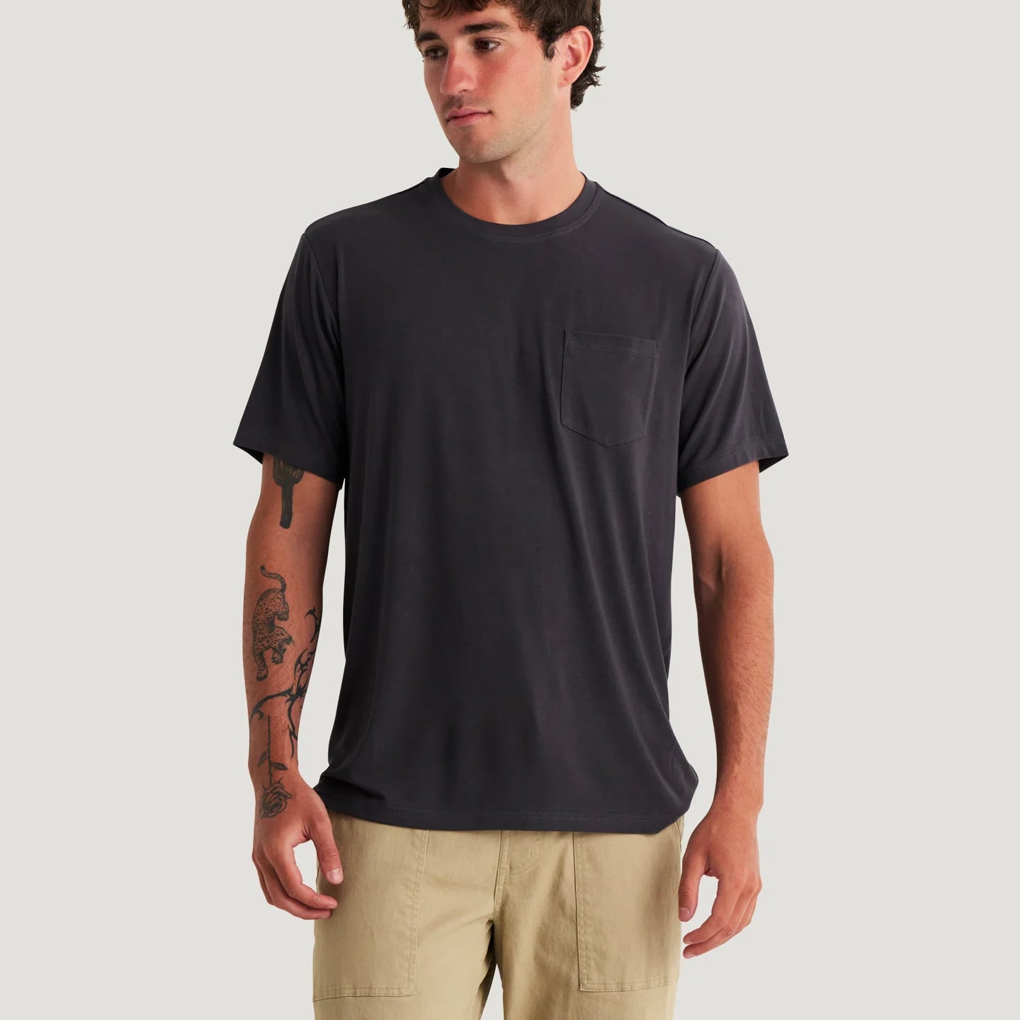 Free Fly Men's Bamboo Flex Pocket T-Shirt