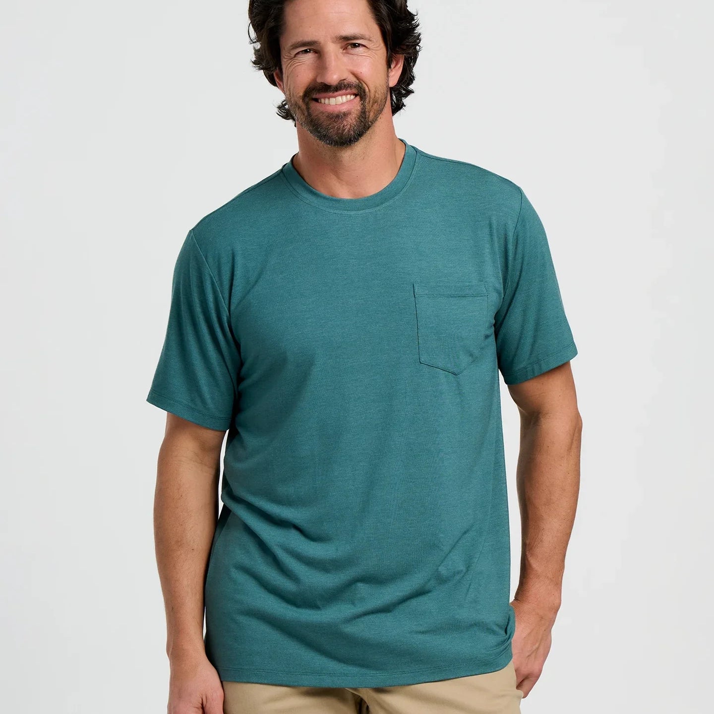Free Fly Men's Bamboo Flex Pocket Tee