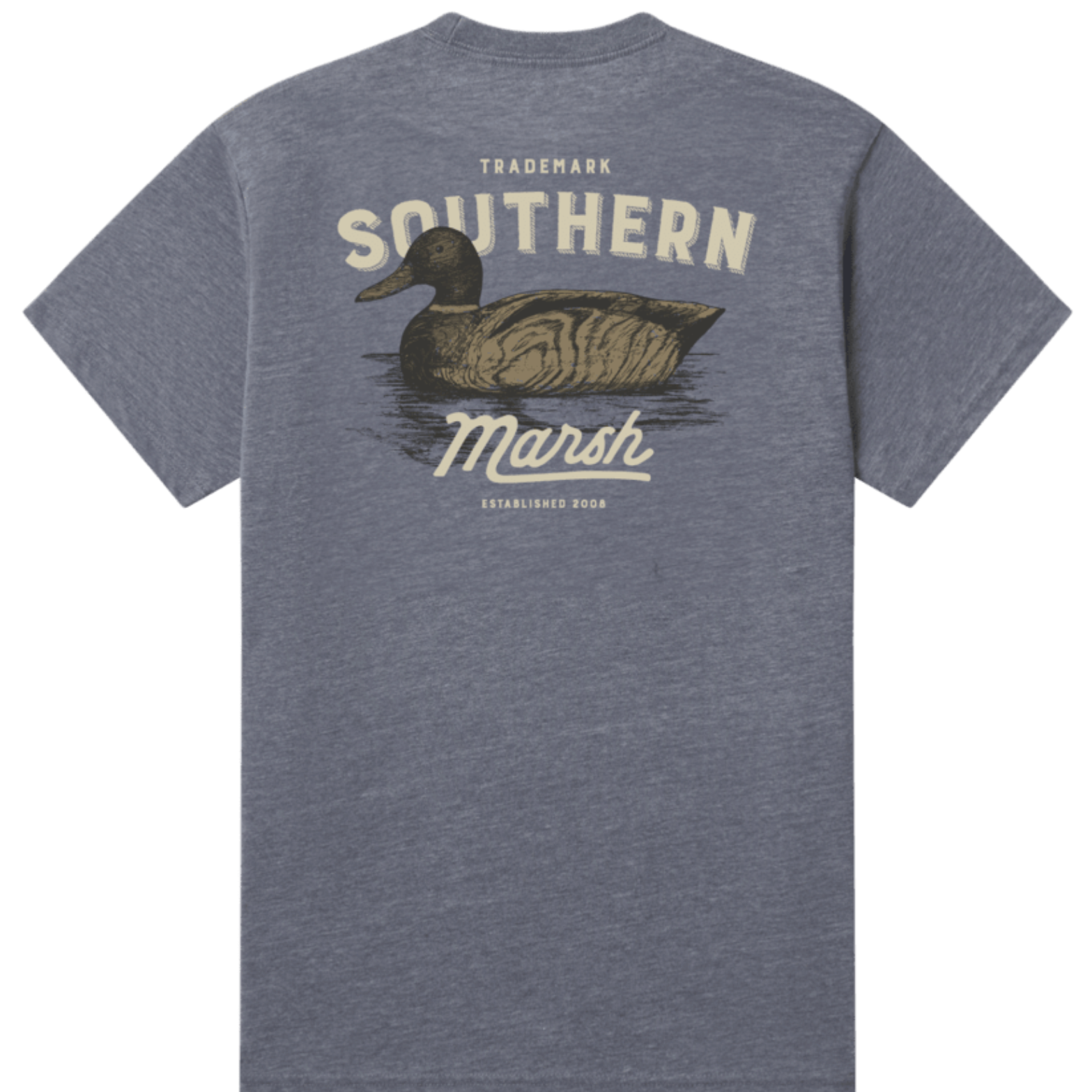 Southern Marsh Men's SEAWASH Vintage Duck Decoy - In Position T-Shirt
