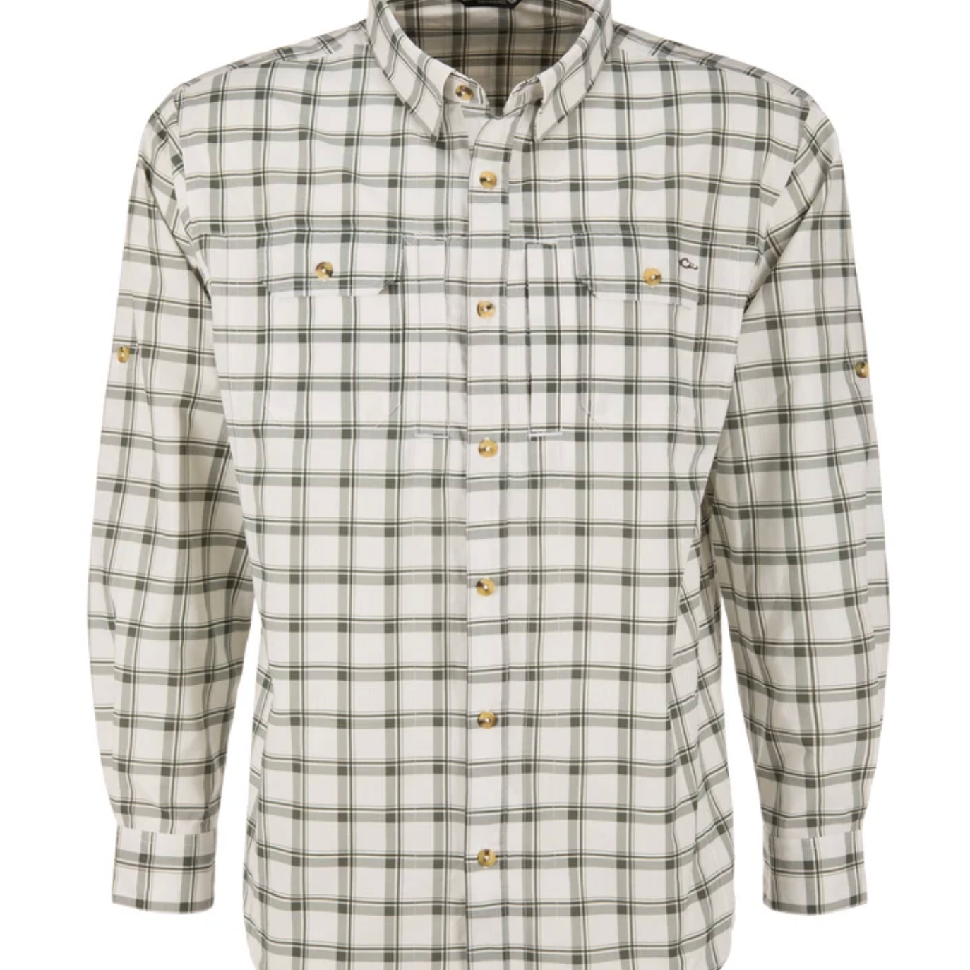 Drake Men's Wingshooter Hunter Creek Button Down Shirt