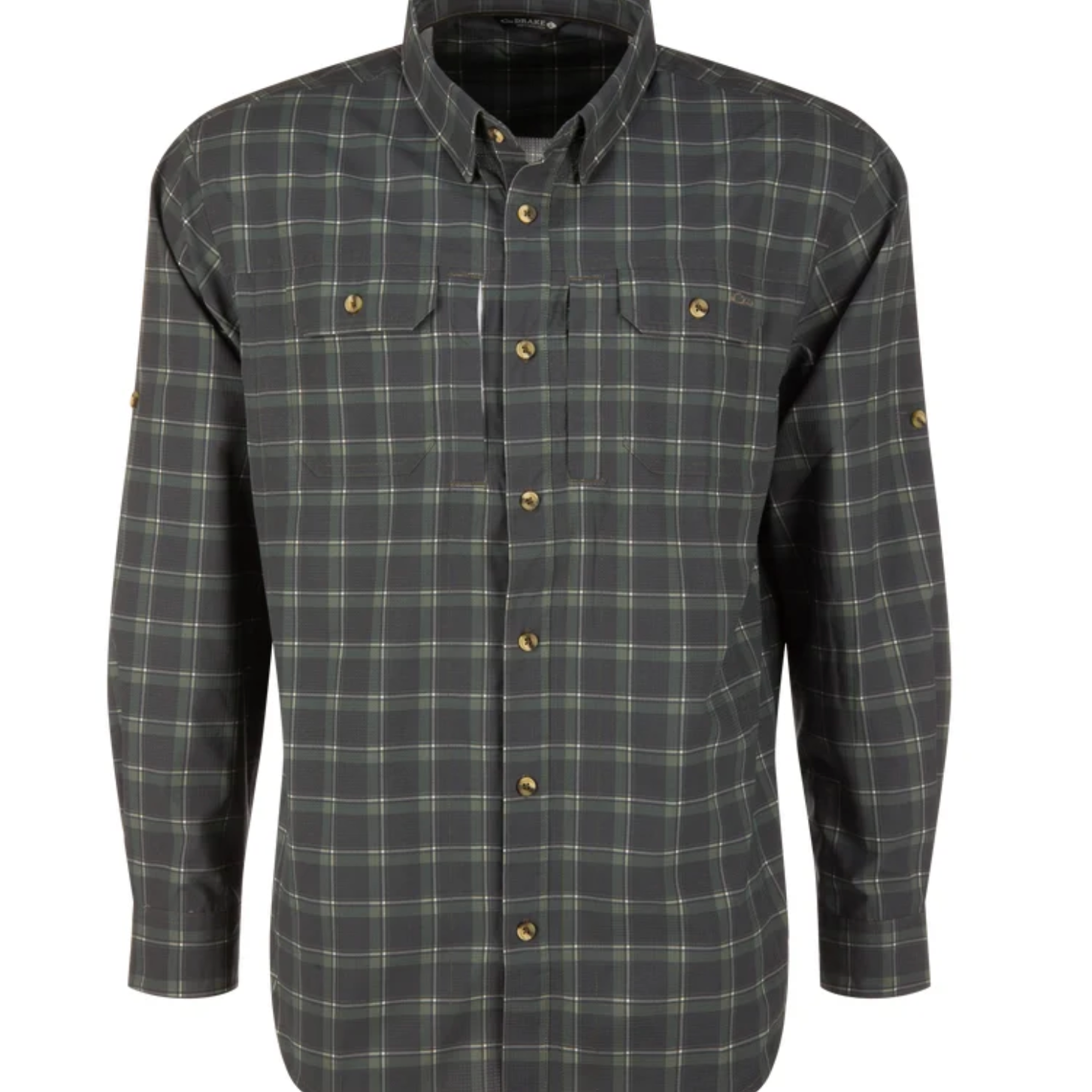 Drake Men's Wingshooter Hunter Creek Button Down Shirt