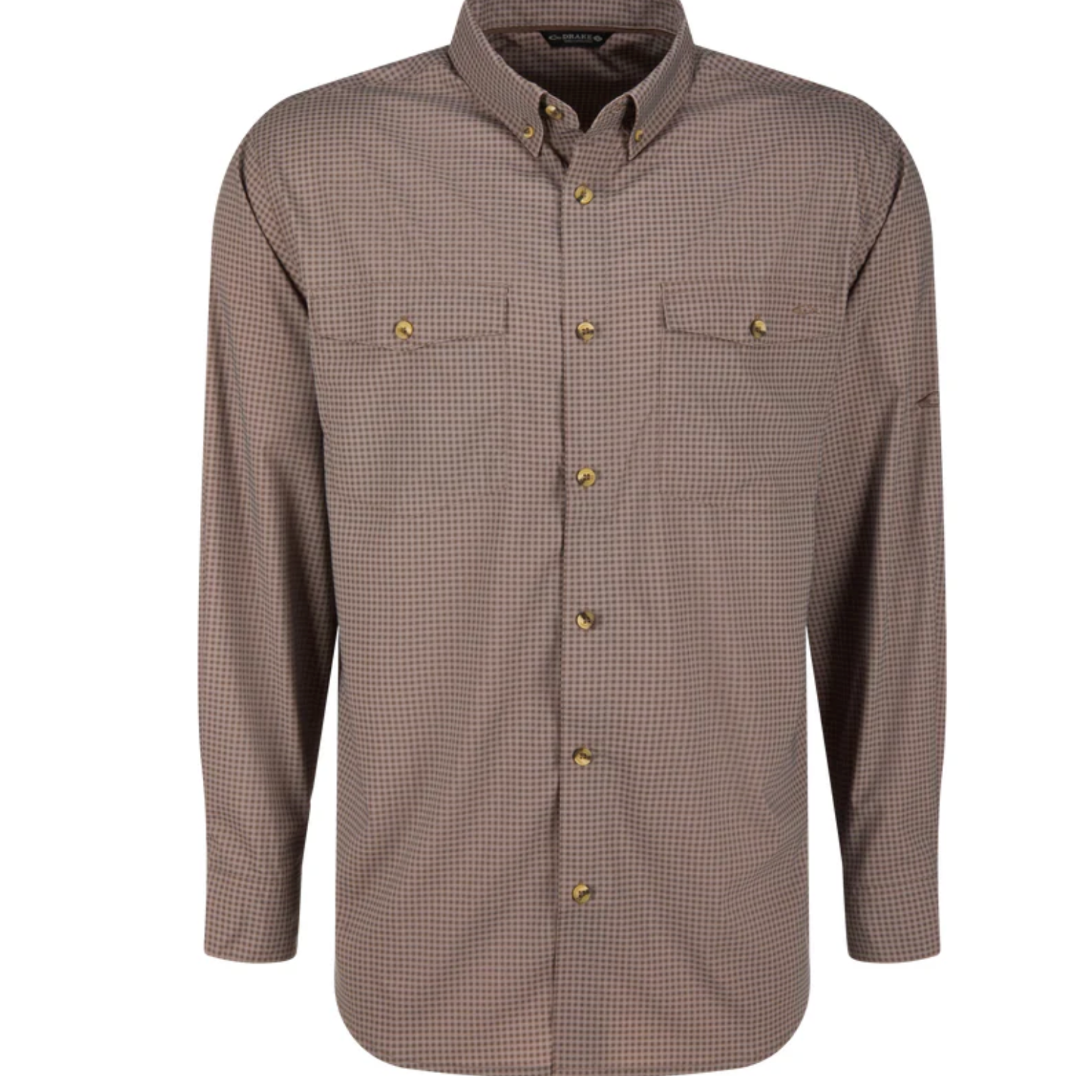 Drake Men's Frat Tattersall Gingham Button Down