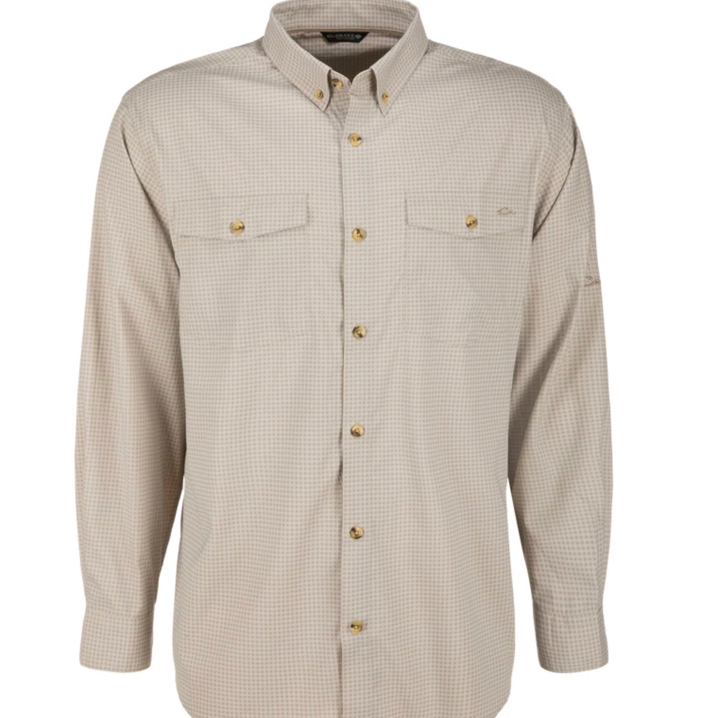 Drake Men's Frat Tattersall Gingham Button Down