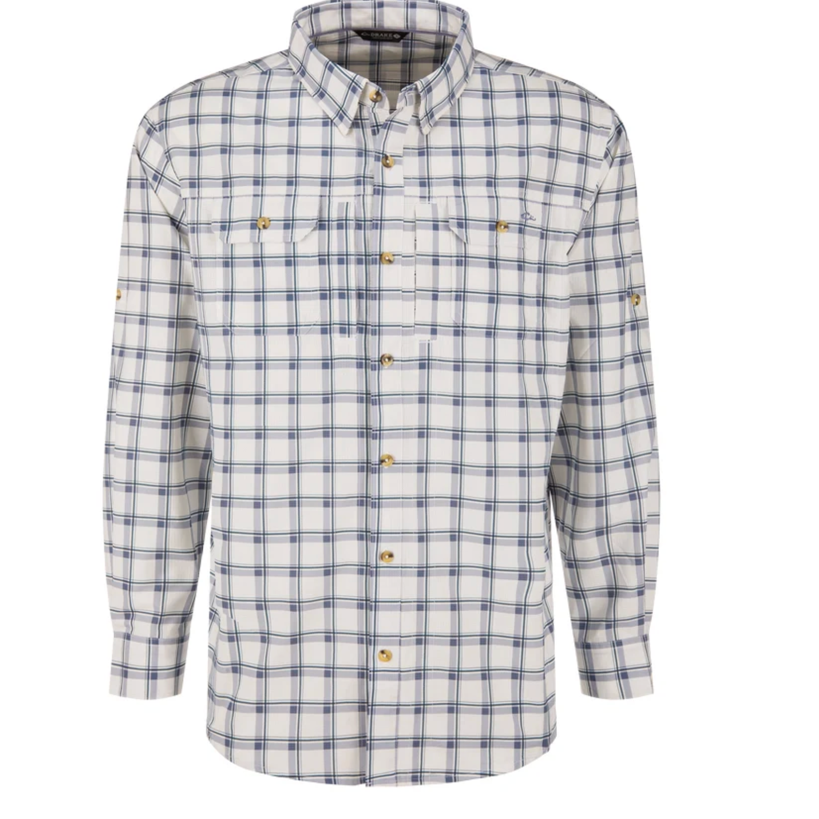 Drake Men's Wingshooter Hunter Creek Button Down Shirt