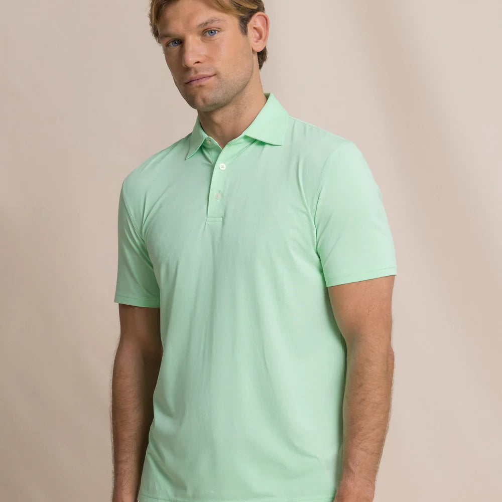 Southern Tide Men's Coastal Breeze Heather Performance Polo