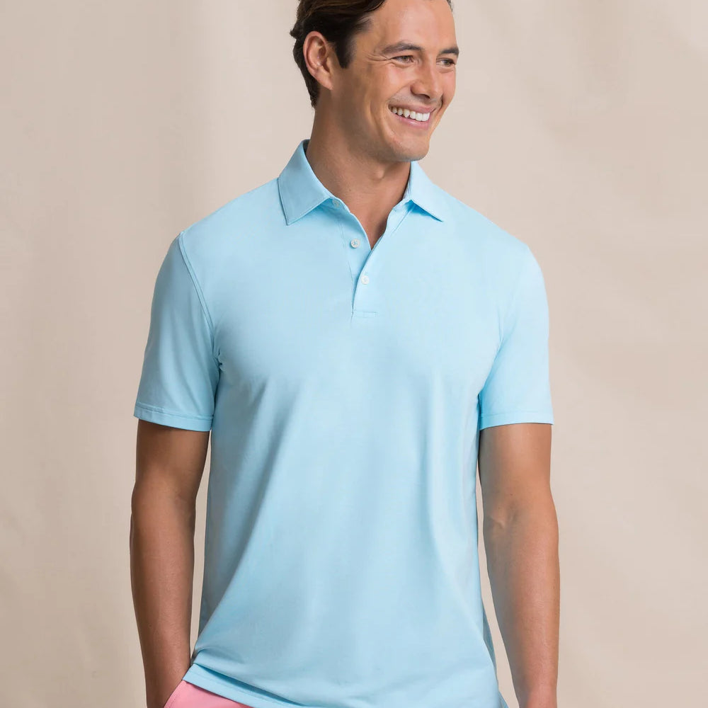 Southern Tide Men's Coastal Breeze Heather Performance Polo