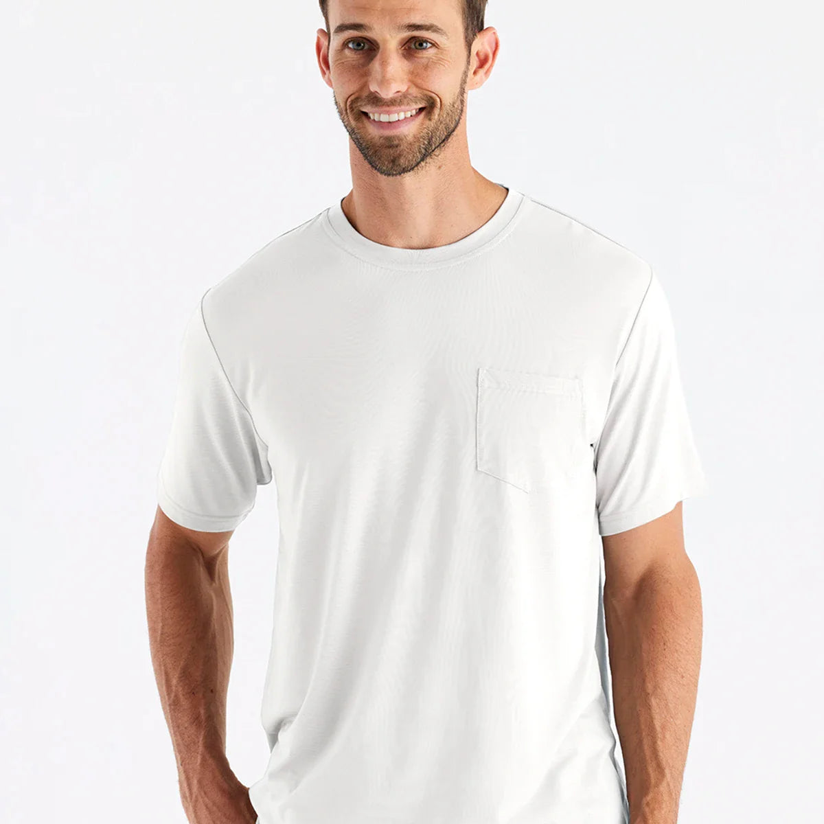 Free Fly Men's Bamboo Flex Pocket Tee