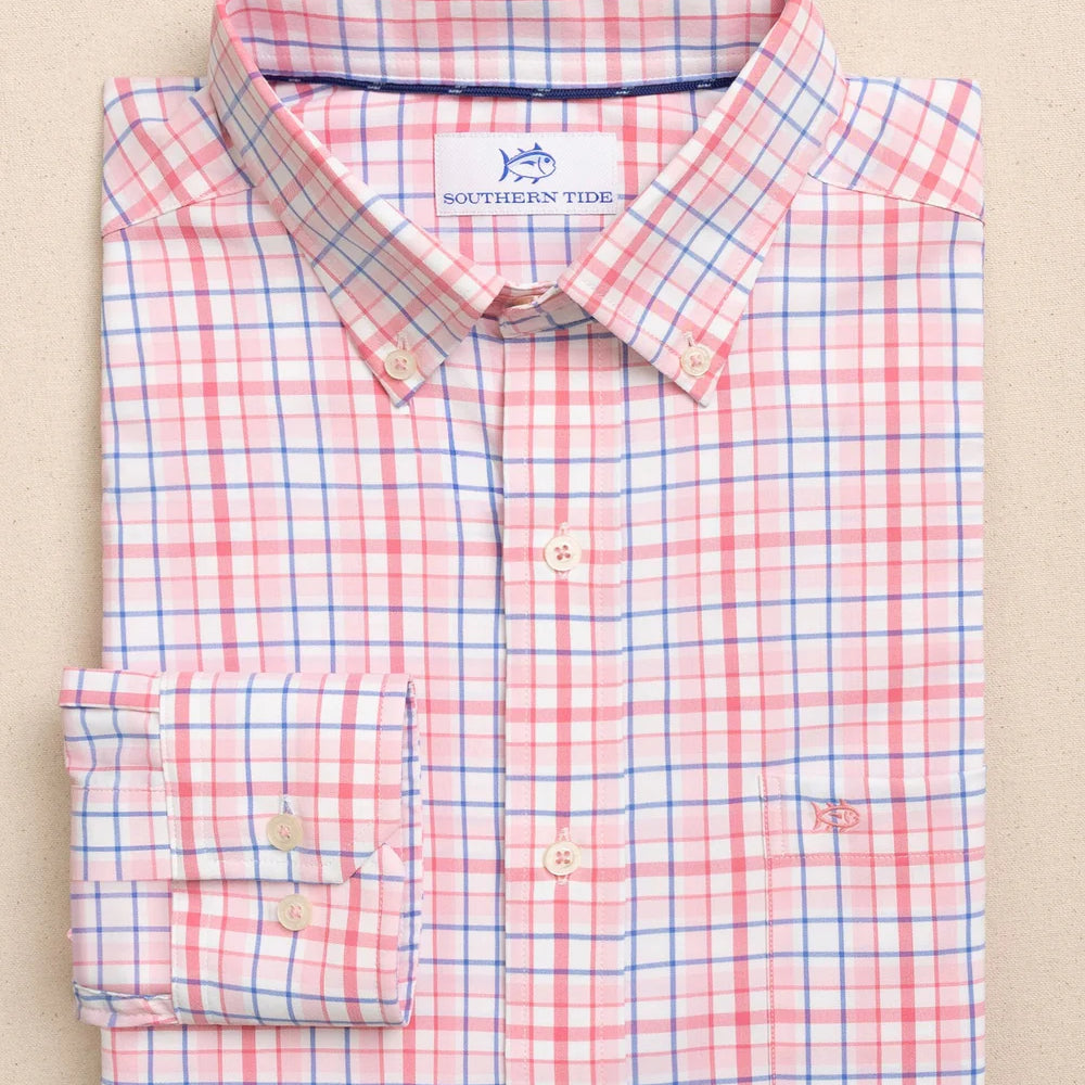 Southern Tide Men's Coastal Breeze Master Plaid Sport Shirt