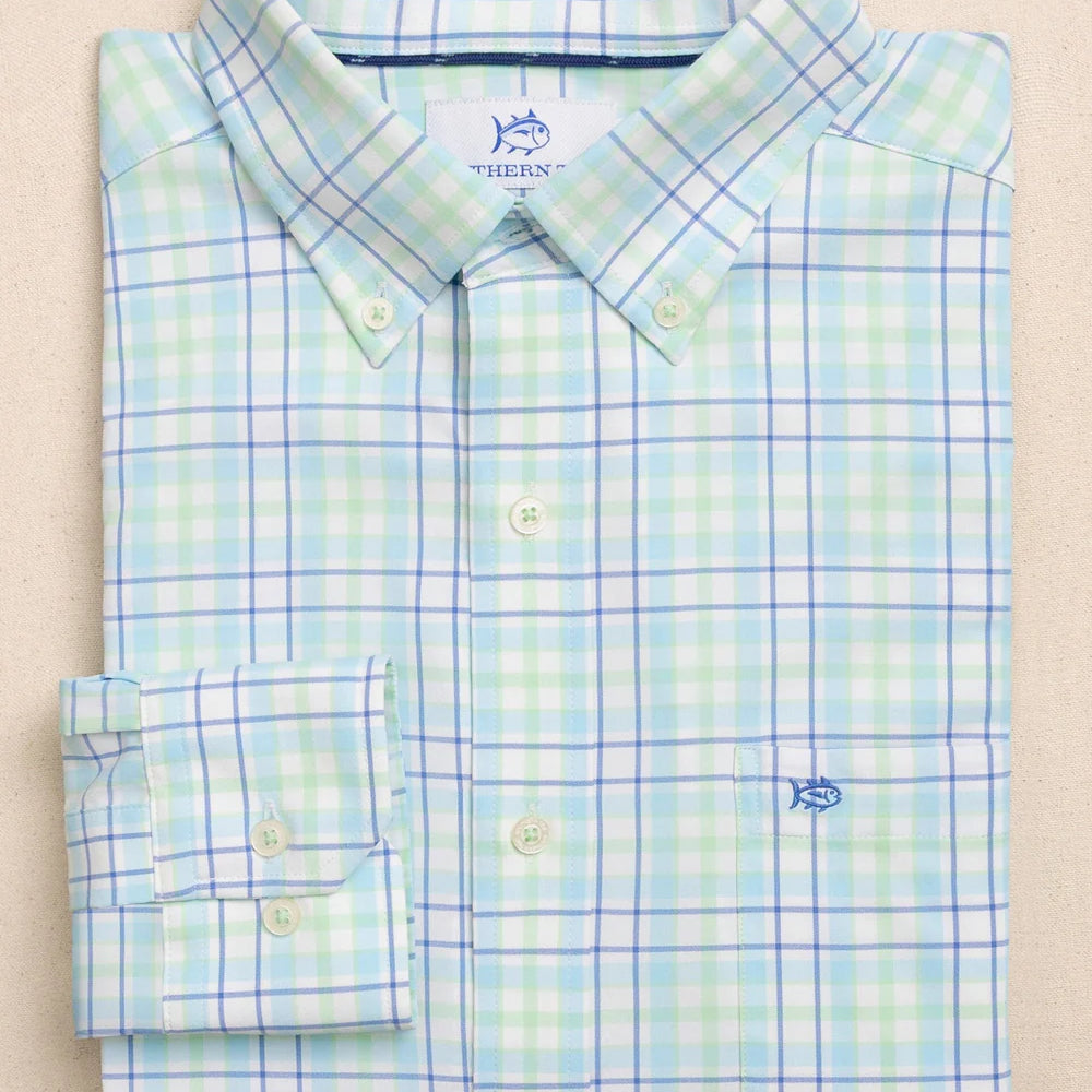 Southern Tide Men's Coastal Breeze Master Plaid Sport Shirt