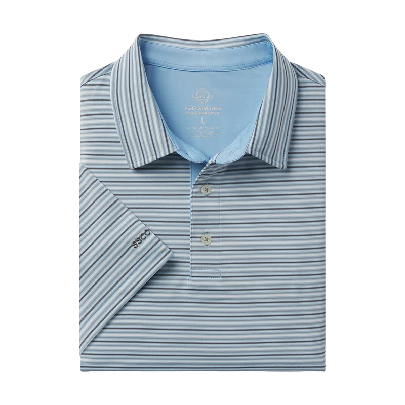 Southern Shirt Men's Riverbend Stripe Polo