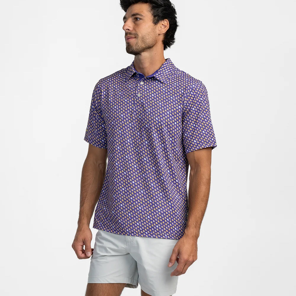 Southern Shirt Men's Kickoff Camo Motion Tech Performance Polo