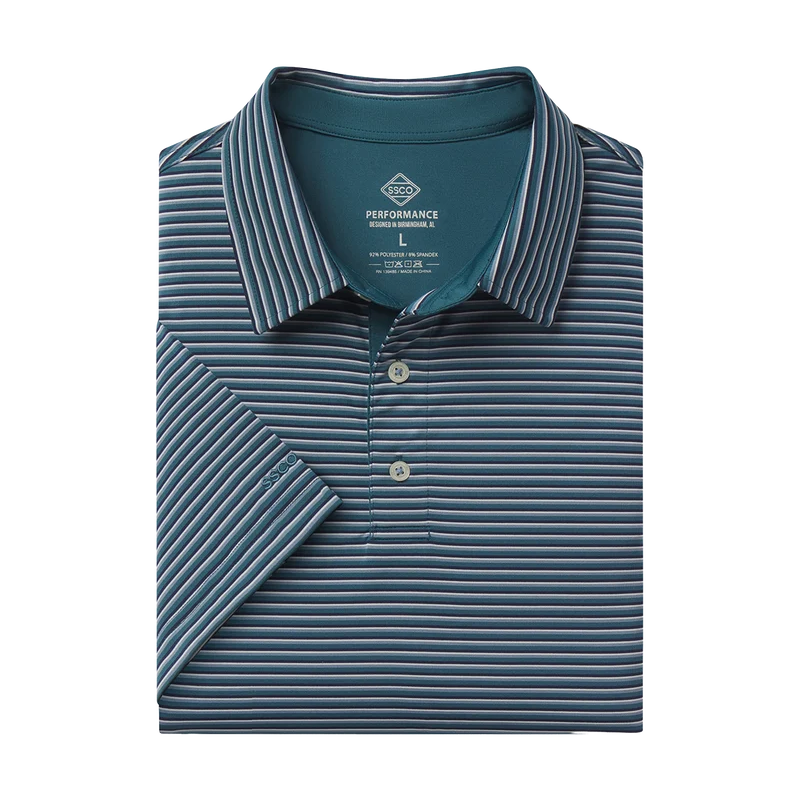 Southern Shirt Men's Crestline Stripe Polo