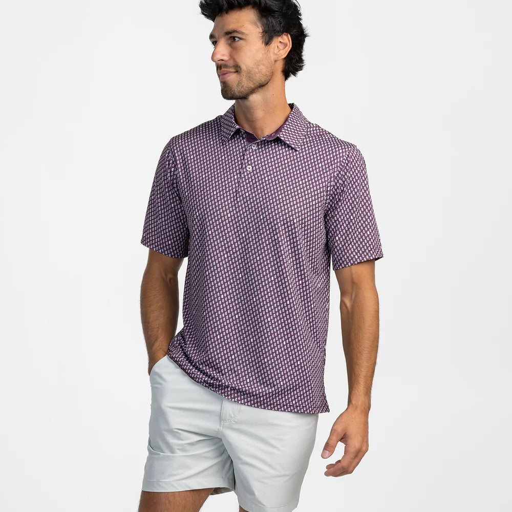 Southern Shirt Men's Kickoff Camo Motion Tech Performance Polo