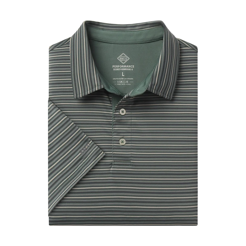 Southern Shirt Men's Riverbend Stripe Polo