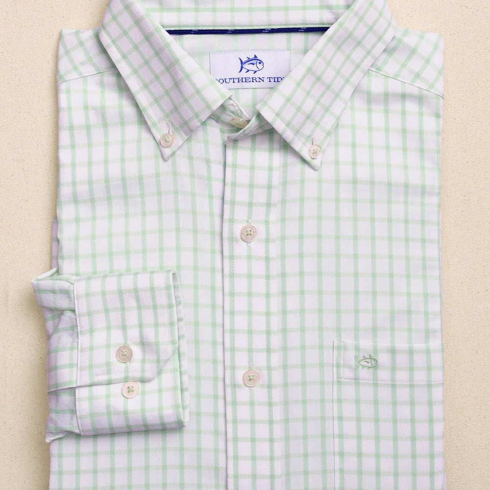 Southern Tide Men's Coastal Breeze Tradewind Tattersall Sport Shirt