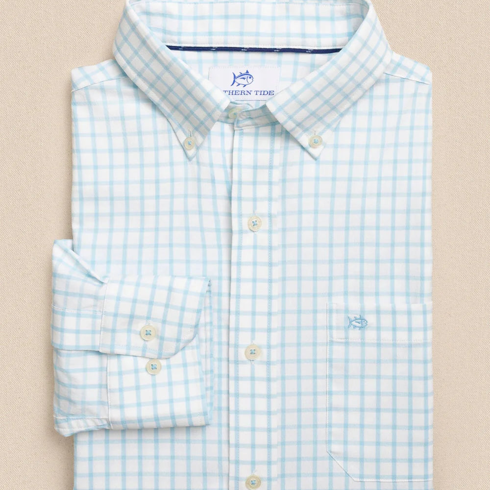 Southern Tide Men's Coastal Breeze Tradewind Tattersall Sport Shirt