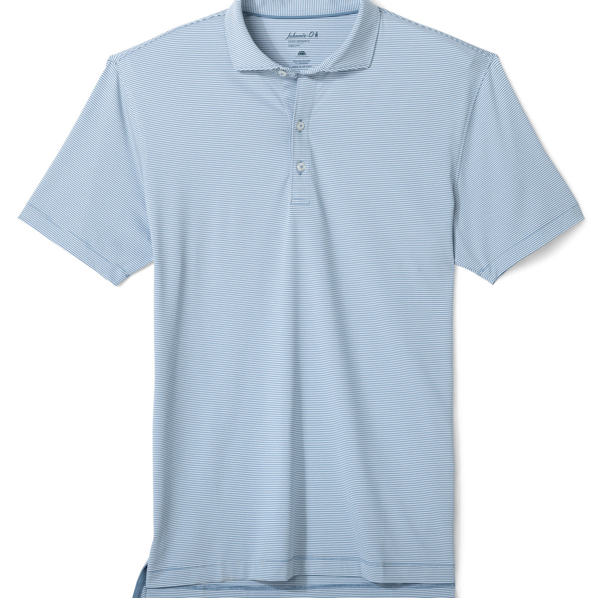 Johnnie-O Men's Lyndonn Striped Performance Polo