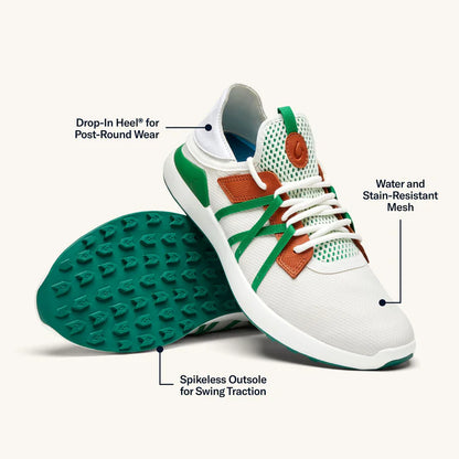 Olukai Men's Manele Breathable Golf Shoe