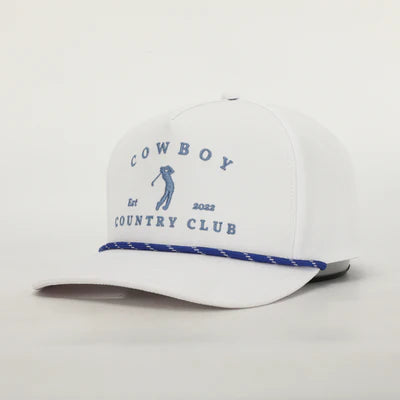 Cowboy Country Club Golfer Rope Hat