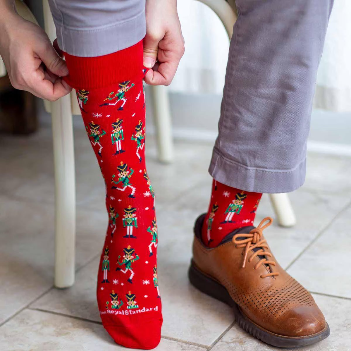 The Royal Standard Christmas Socks
