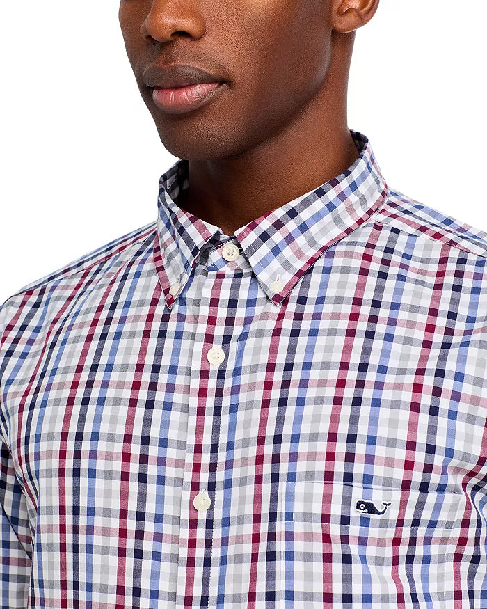 Vineyard Vines Tattersall Stretch Poplin Shirt