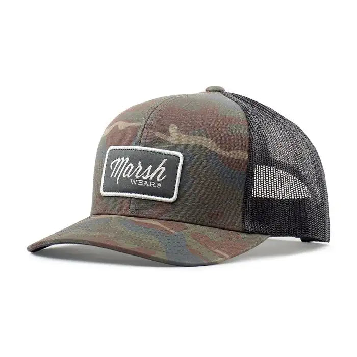 Marsh Wear Script Trucker Hat