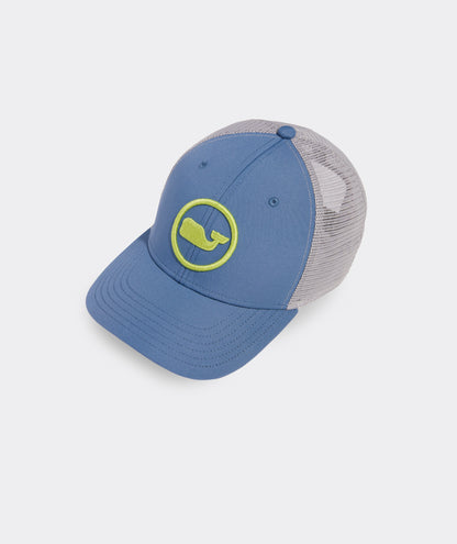 Vineyard Vines Whale Dot Performance Trucker Hat