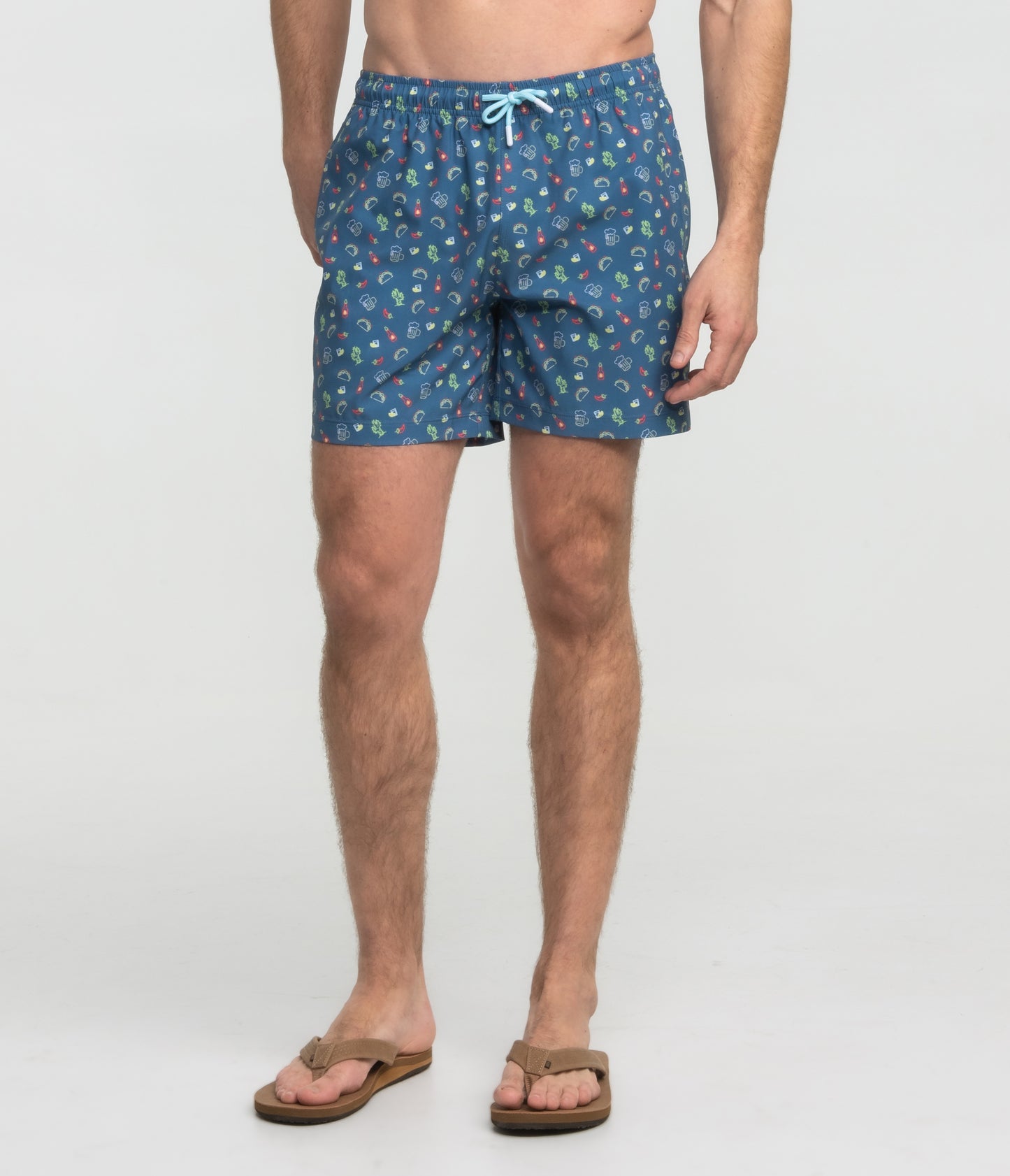 Southern Shirt Taco Tuesday Swim Shorts