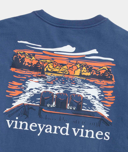 Vineyard Vines Autumn Wakes SS Pocket Tee