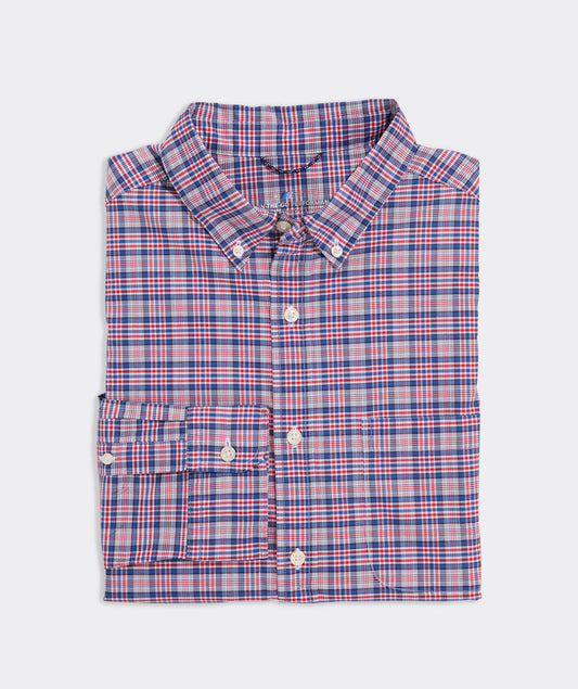 Vineyard Vines On The Go BRRR Button Down