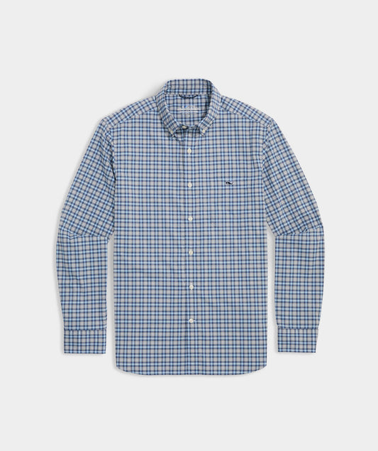 Vineyard Vines On The Go Plaid Nylon Shirt