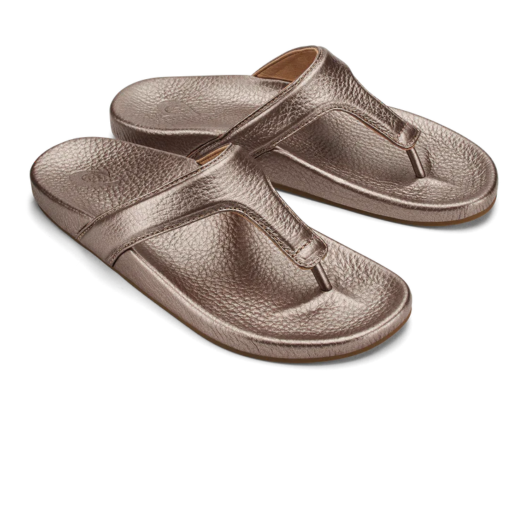 Olukai Women's Kipe'a Lipi Leather Sandals
