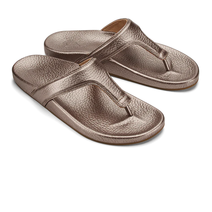 Olukai Women's Kipe'a Lipi Leather Sandals