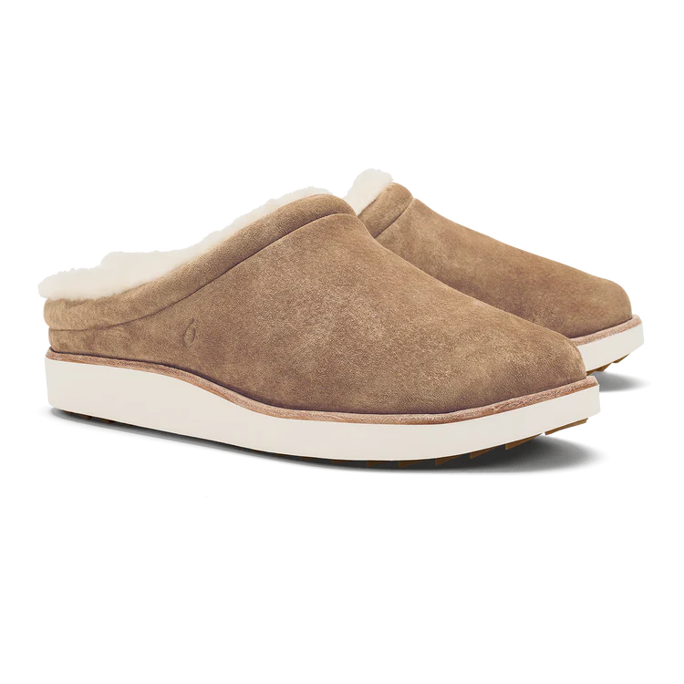 OluKai Women's Mani Leather Mule Slipper