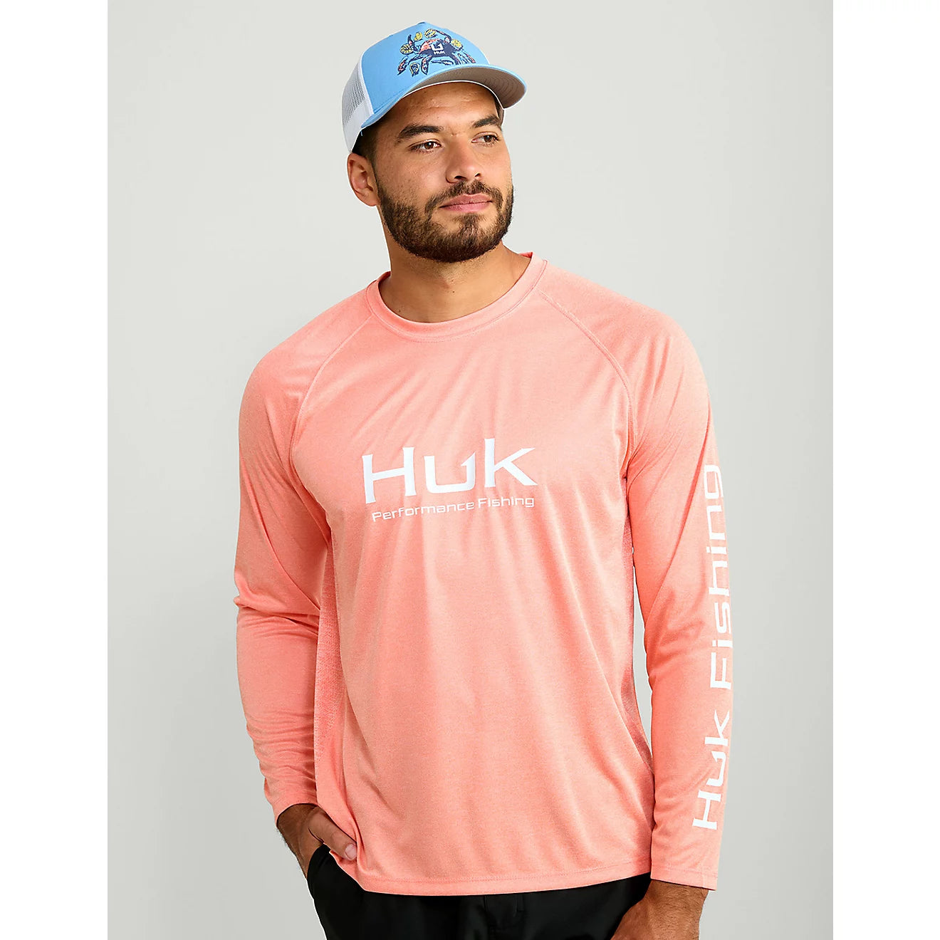 Huk Vented Pursuit Long Sleeve Performance Shirt