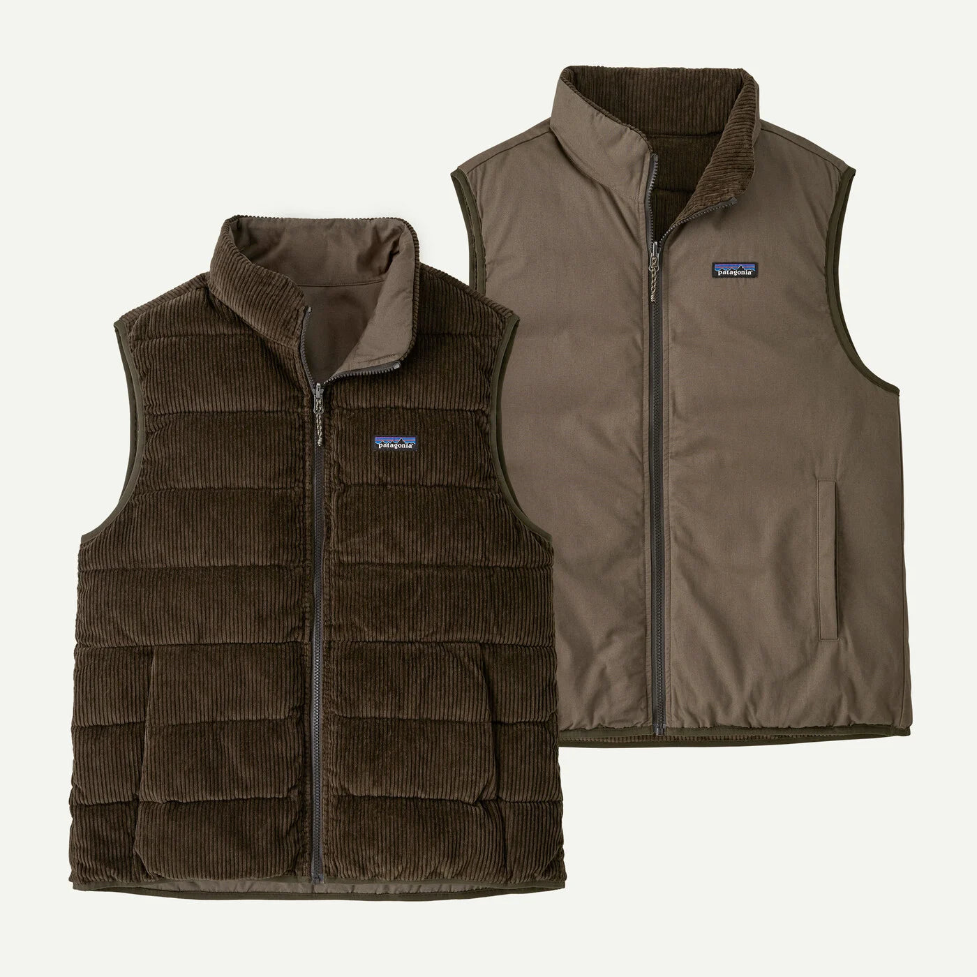 Patagonia Men's Reversible Cotton Down Vest