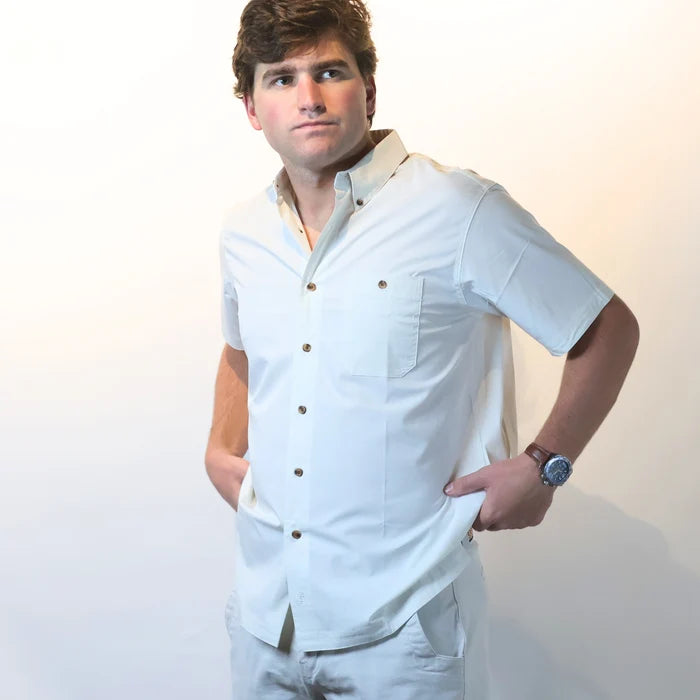Cowboy Country Club Men's Short Sleeve Button Down