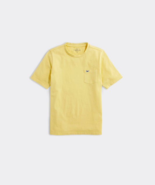 Vineyard Vines Boys Clean Slub Pocket Tee