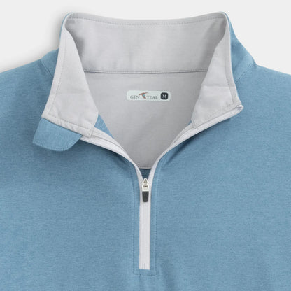 GenTeal Men's Heathered Venture Performance Quarter Zip