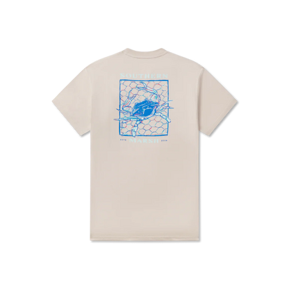 Southern Marsh Men's Blue Crab T-Shirt